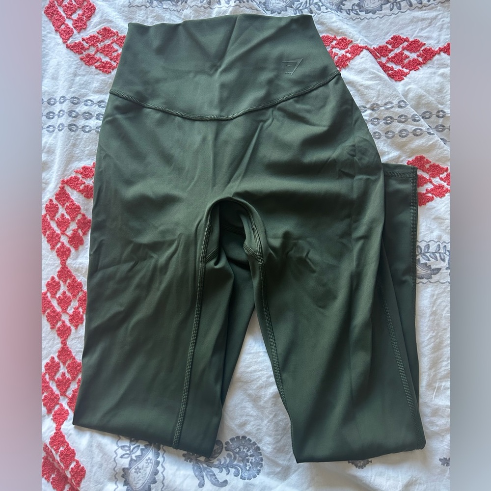 Dark green Gymshark leggings
